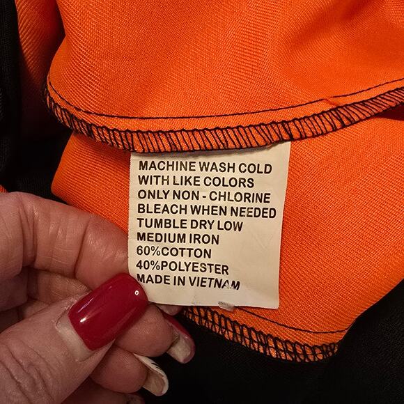 Daytona Beach Bike Week 2019 Shirt Mens XL Black Orange Biker Eagle Rally - Picture 6 of 13